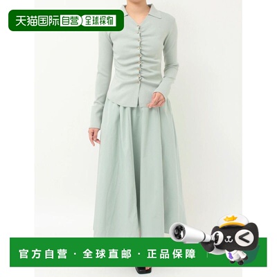 日本直邮LAGUNAMOON 女装 针织拼接裙装 连衣裙 收腰褶皱设计 032