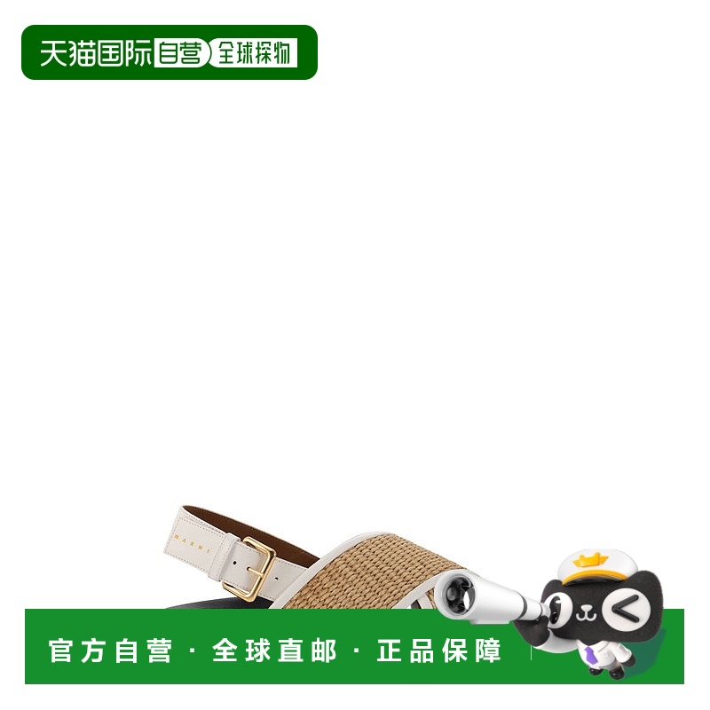 1h可退 香港直邮MARNI 女士凉鞋 FBMS013801P3860ZO306 SS2024 黑