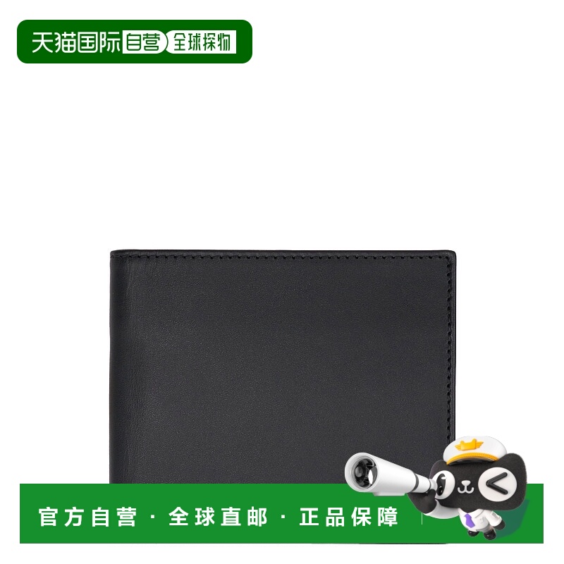 1h可退 香港直邮潮奢 A.P.C. 男士 P C 钱包 PXAWVH63153 black黑