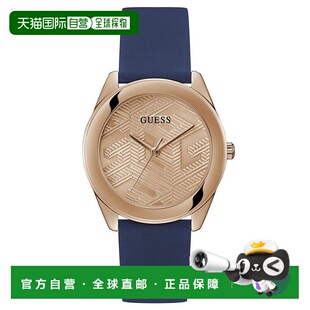 自营Guess Women's Cubed Rose gold Dial Watch - rose gold 美