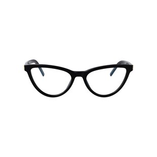 LAURENT 黑色 女士眼镜 SS2025 徽标平光镜 SLM138001 SAINT