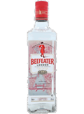 欧洲直邮Beefeater必富达金酒40%700ml口感醇美清香辛辣干烈