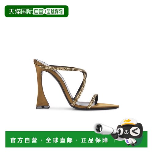 1h可退 香港直邮Saint Laurent 圣罗兰 女士 露趾高跟鞋 8000189Q