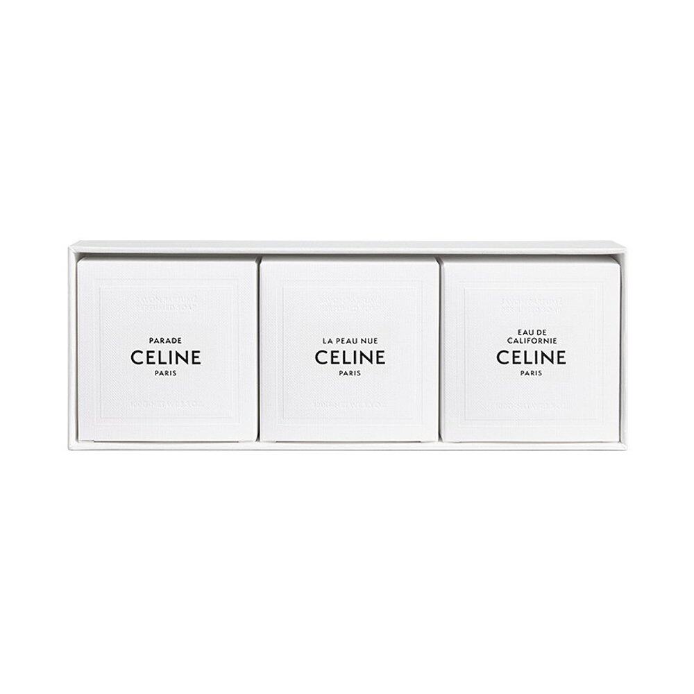 Celine思琳 香水同名香皂套装3X100g彰显流露加州同名香皂