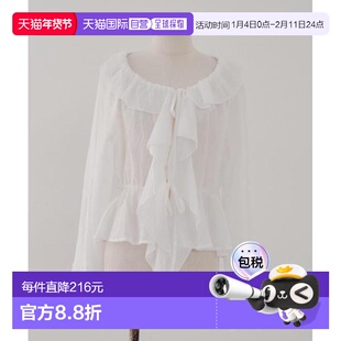 1h可退 日本直邮官方授权 Remind me and forever 楊柳透视荷叶边