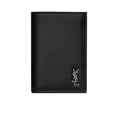 Saint Laurent 圣罗兰 男士 徽标钱包 6687361JB0E
