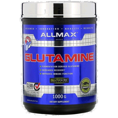 香港直发AllMax Nutrition冲剂谷氨酰胺粉增加蛋白质快速吸收1kg