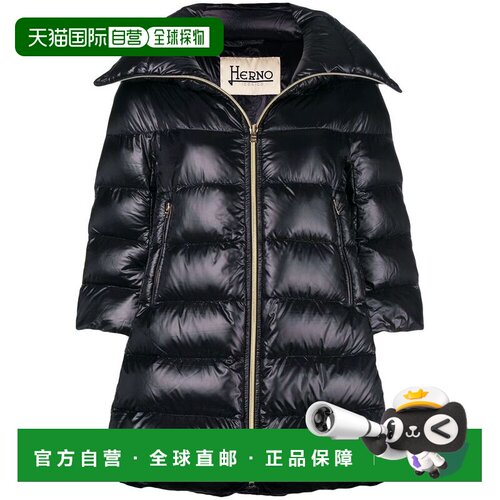 香港直邮HERNO 女士外套 12017ZPI0001DIC9300 AW2025 黑色