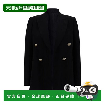 香港直邮LANVIN 女士西服 RWJA00085711A2310 AW2025 黑色 Jacket
