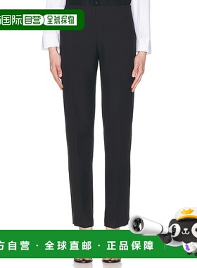 1h可退 香港直邮The Row 女士 Vesco 裤子 8334W3161 black黑色