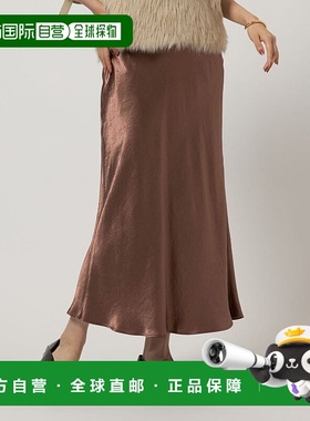 日本直邮UNITED ARROWS 桑蚕丝窄身短裙 GR1634EW036250 绿色上衣