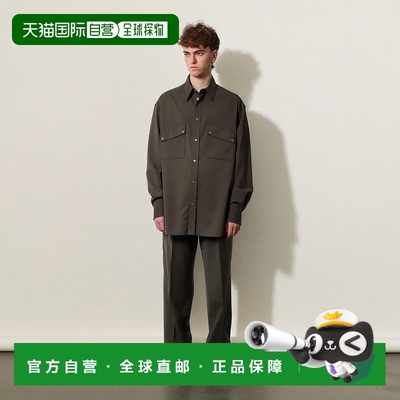香港直邮Fendi 芬迪 男士 羊毛衬衫式外套 FW1319ASCH