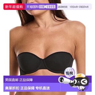 自营Wolford Sheer Opaque Spacer Convertible Bandeau Bra - bl
