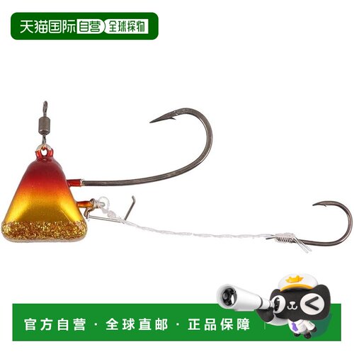 【日本直邮】DAIWA 达亿瓦 15号红牙钨金SS虾锁3铅头钩