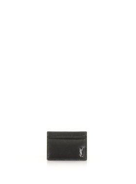 SAINT LAURENT 男士钱包 6076031JB0E1000 CO 黑色