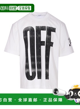 香港直邮OFF-WHITE 男士T恤 OMAA120F25JER00L0110 AW2025