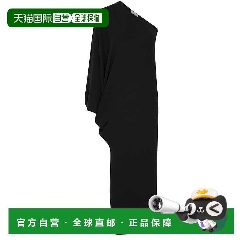 1h可退 香港直邮The Row 女士 单袖长裙 E77B2BLKWU002 black黑色