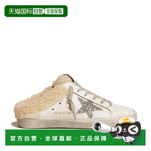 自营欧洲直邮Golden Goose黄金鹅女士穆勒鞋小脏鞋羊毛皮衬里时尚