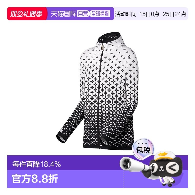 自营Louis Vuitton路易威登LV Monogram Ombre 真丝针织外套