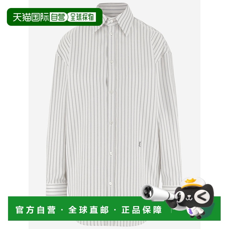 1h可退 香港直邮SAINT LAURENT 女士衬衫 835517Y6K479185 SS2025