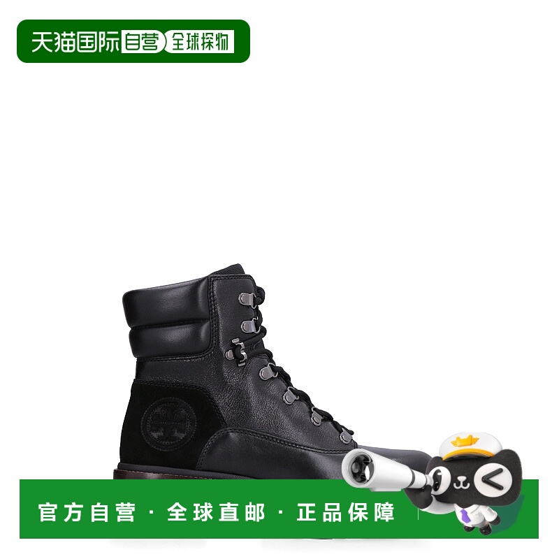 香港直邮TORY BURCH 女士靴子 140157008 AW2022 黑色 Black leat