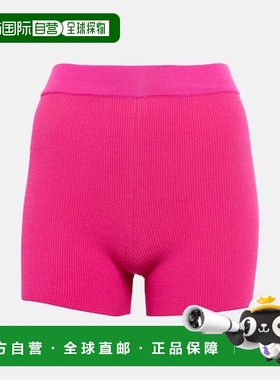 1h可退 香港直邮潮奢 Jacquemus 女士 Le Arancia 短裤 pink粉色