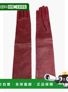 香港直邮valentino 华伦天奴 女士 铆钉皮革手套 W2GCA19HHMJI9