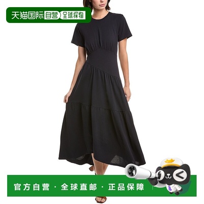 自营FRAME Denim The Gathered Dress - blue 美国奥莱直发连衣裙