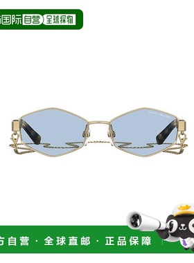 香港直邮MARC JACOBS 女士太阳镜 MARC496S013KU SS2025 金色