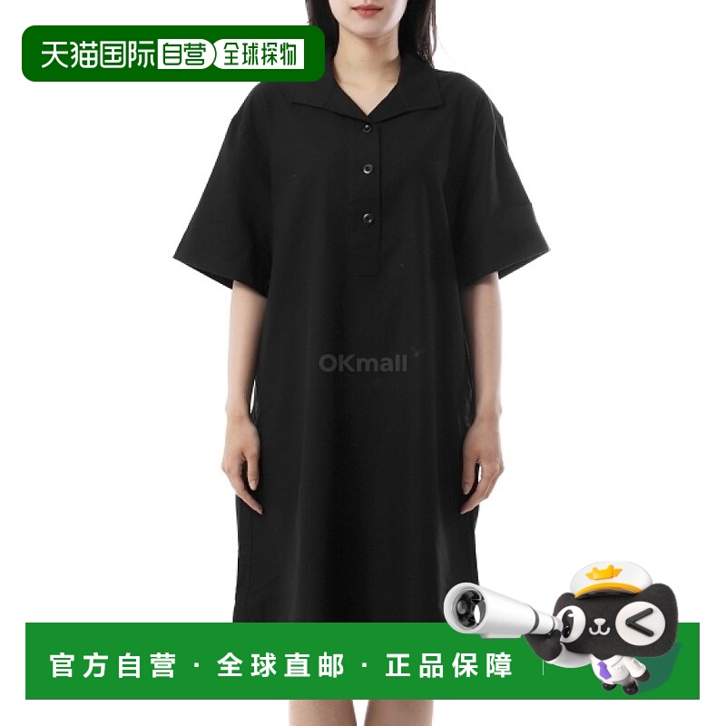 韩国直邮Margaret Howell MHL 套头衬衫裙 - 黑色 (WHDR0517S25MG