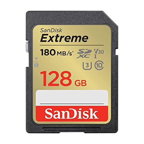 日本直邮闪迪Sandisk SD记忆卡 128GB SDXC Class10 UHS-I U3