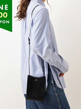 日本直邮APC 单肩包颈袋斜挎包男女款APC APCF63412 PXBMW LZZ