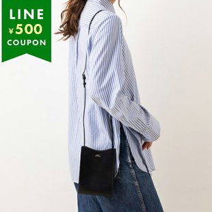 日本直邮APC 单肩包颈袋斜挎包男女款APC APCF63412 PXBMW LZZ