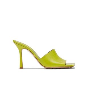 10826381 女士凉鞋 SS2021 绿色 BOTTEGA Stretch高跟凉鞋 VENETA