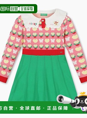 韩国直邮BENETTON儿童童装连衣裙QAOP07411PK