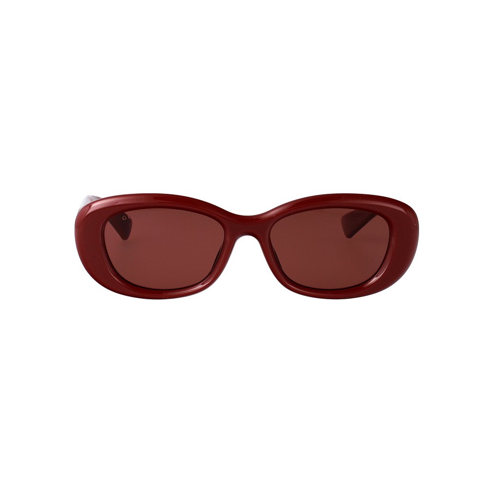 GUCCI 女士眼镜 GG1829SK003 SS2025 棕色 几何框太阳镜图片