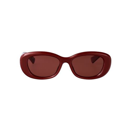 GUCCI 女士眼镜 GG1829SK003 SS2025 棕色 几何框太阳镜