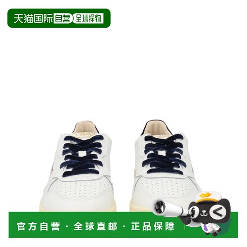 自营autry多色光滑皮革天鹅绒口音运动鞋-中性色 美国奥莱直发