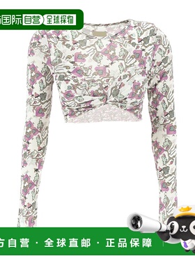 香港直邮Isabel Marant 碎花设计罩衫 HT0068FAA1K33I长袖
