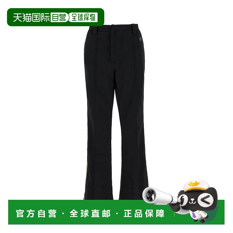 1h可退 香港直邮潮奢 Ambush 男士 黑色运动裤 BMCJ003S24JER001