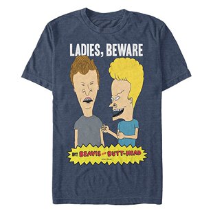Fifth Sun|男士 Beavis and Butthead 女士 Beware 短袖 T 恤