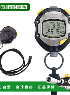 日本直邮卡西欧 CASIO 秒表 HS-70W-1JH 品牌高级比赛优质计时器