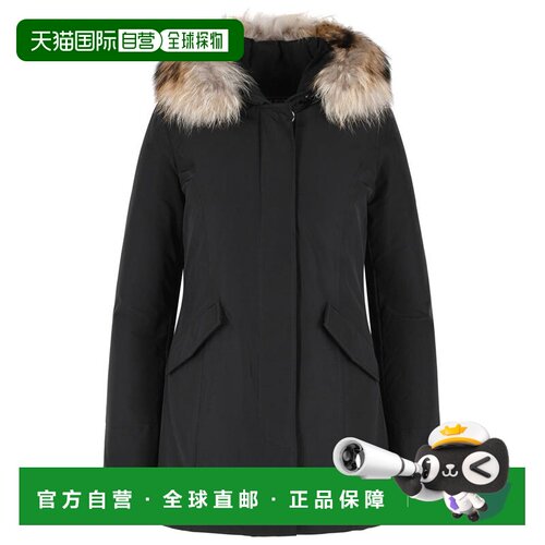 香港直邮WOOLRICH 女士户外风衣 CFWWOU0538FBUT0001BLK AW2026