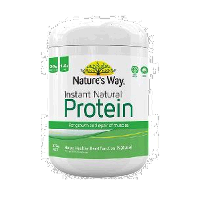 澳大利亚直邮Nature'S Way佳思敏原味蛋白粉成人营养补充健身375g
