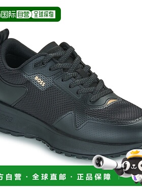 欧洲直邮BOSS 雨果博斯 Jonah_Runn_meth 男士鞋子低帮板鞋 50513