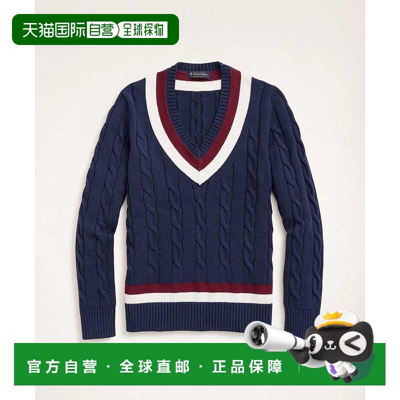 1h可退 【美国直邮】Brooks Brothers Supima Cotton Cable 男士