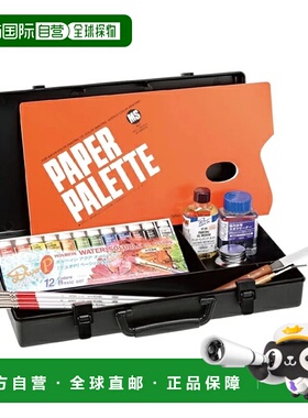 日本直邮Holbein 水溶性油画 Duo Attache Ocho 盒装