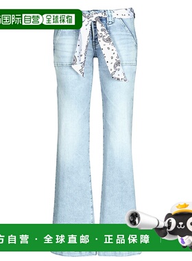 欧洲直邮LE TEMPS DES CERISES  女装 春夏 喇叭/阔腿牛仔裤 FLAR