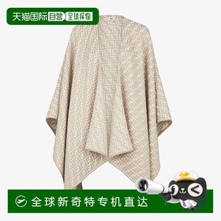 25春夏 FXX782AQ8GF0QZ0 歐洲直郵FENDI 女士 斗篷 芬迪 1h可退