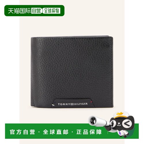 香港直邮TOMMY HILFIGER 男士钱包 100316173813000 CO 黑色